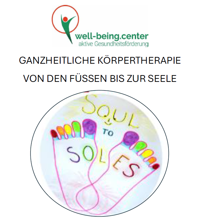 Füsse bieten Unterstützung bei psychischen und emotionalen Störungen - Veranstaltung am Wellbeing - Mittwoch, 30 Juli 2025 am 19:00 - Türen öffnen ab 18:30 - Plätze beschränkt - Anmeldung: info@volite.ch